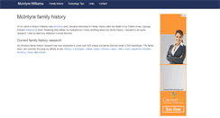 Desktop Screenshot of mcintyre-williams.com